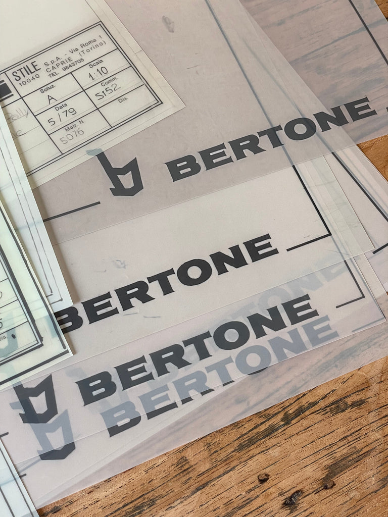 Lamborghini Miura Bertone Blueprint – Petrol in the Morning